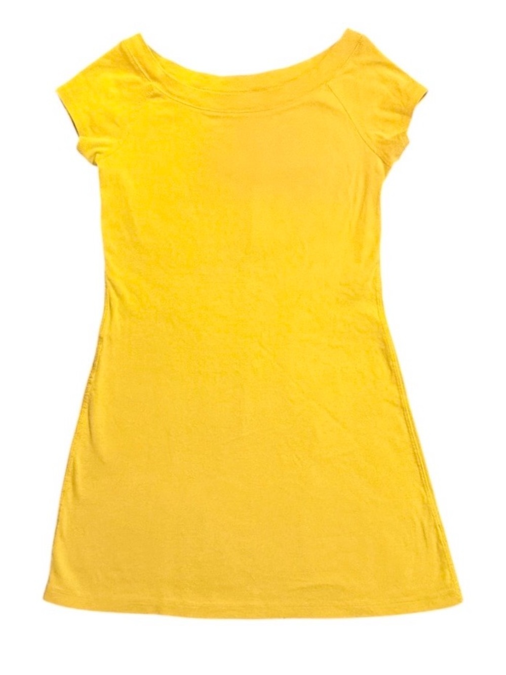 Chelsea & Theodore Mustard Yellow Cotton Dress